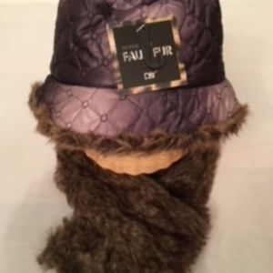 2 Piece Rainwear set - hat w/ matching neck warmer